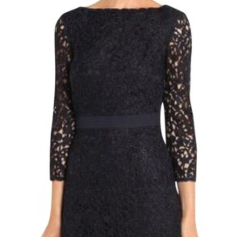 Tory Burch Renny Dress Navy Lace A-line NWT